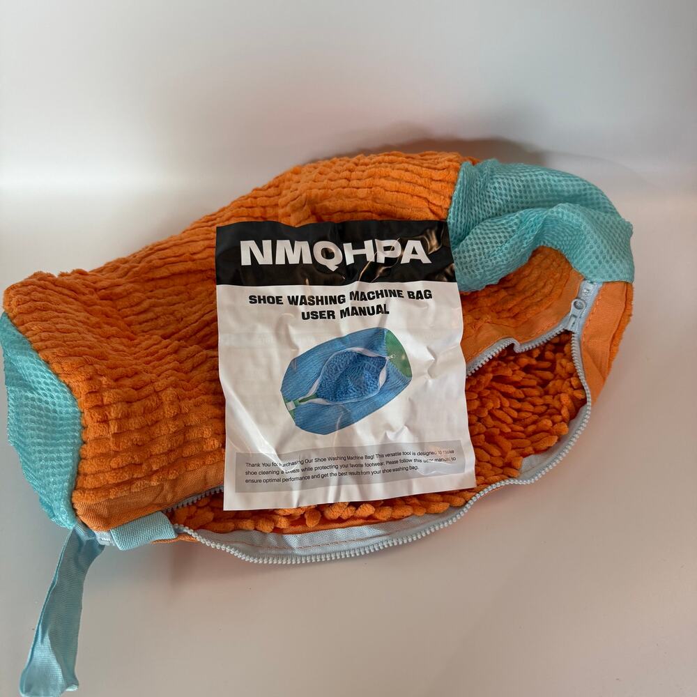 NMQHPA Shoe Cleaning Bags Laundry Shoe Bag For Washer And Dryer Set Of 2 - Picture 6 of 6